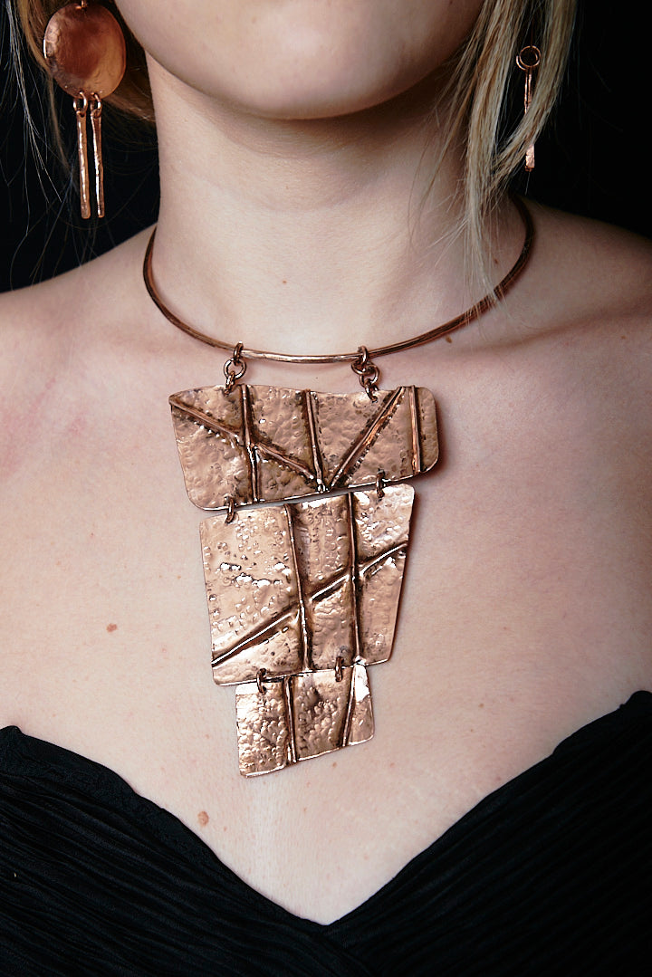 Struttura Completa – Handmade Copper Jewelry Set