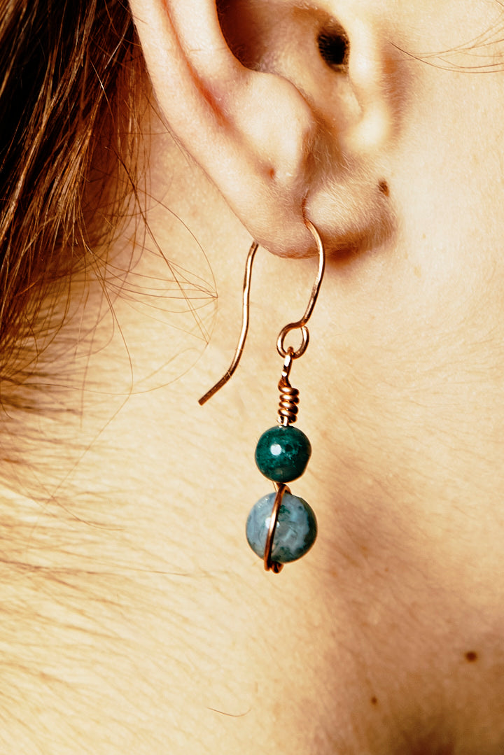 The Wild Flame – Full Copper Jewelry Set