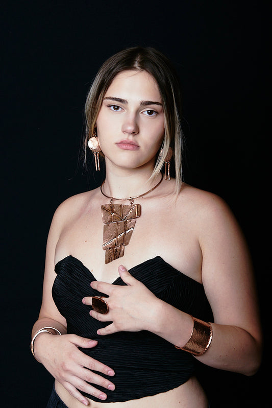 Forma – Handmade Copper Statement Ring