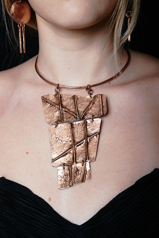 Struttura Completa – Handmade Copper Jewelry Set