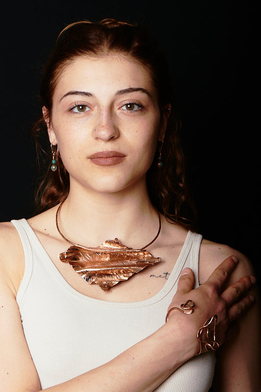The Wild Flame – Full Copper Jewelry Set