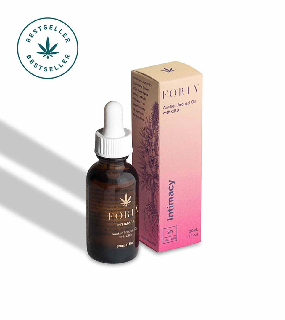 New Awaken Oil: Elevate your intimate moments with the enchanting touch of broad-spectrum CBD oil